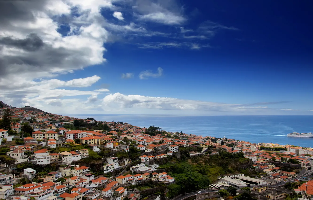 Фото обои city, wallpaper, town