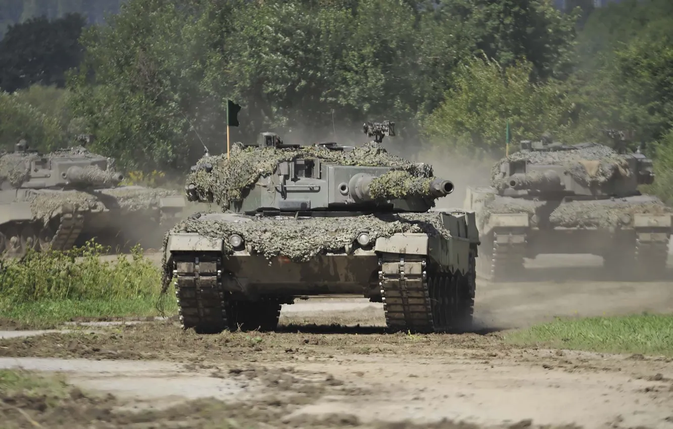 Фото обои армия, Германия, танк, leopard 2