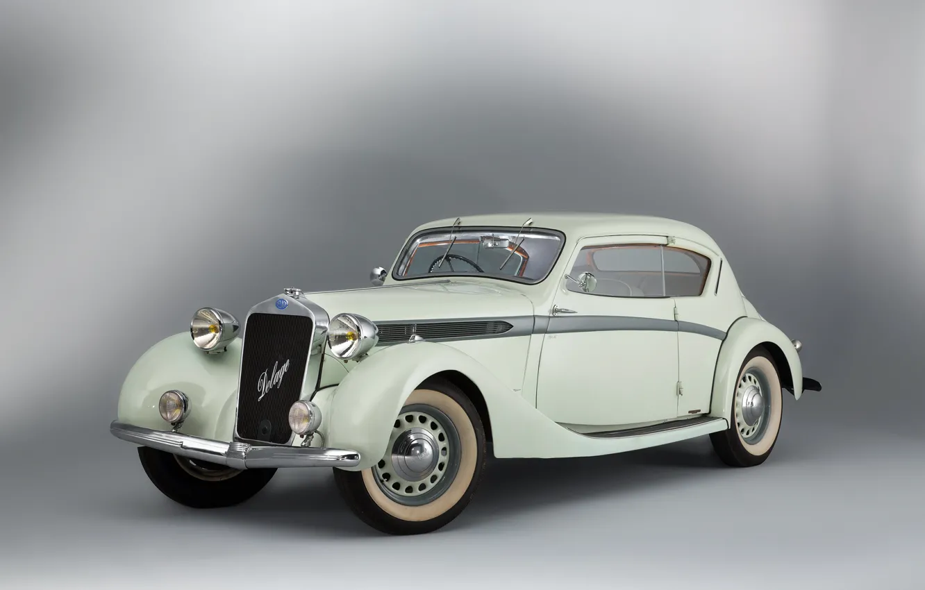 Фото обои vintage, Coupe, retro, luxury, 1937, par, Delage, Letourneur et Marchand