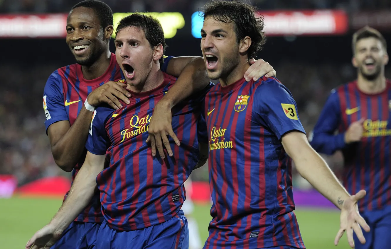 Фото обои барселона, messi, fabregas barselona hd wallpapers, фабрегас