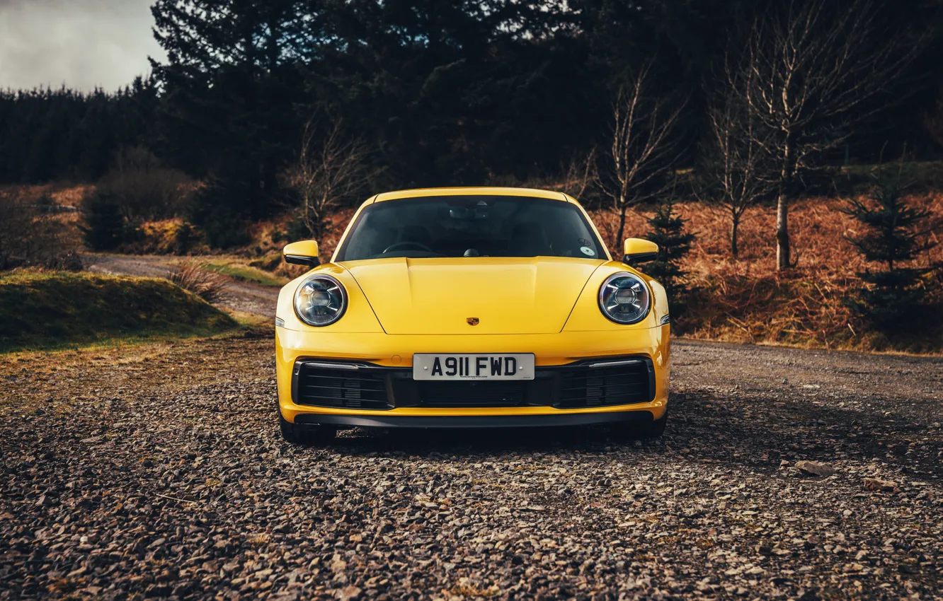 Фото обои 911, Porsche, Carrera 4S, 2019