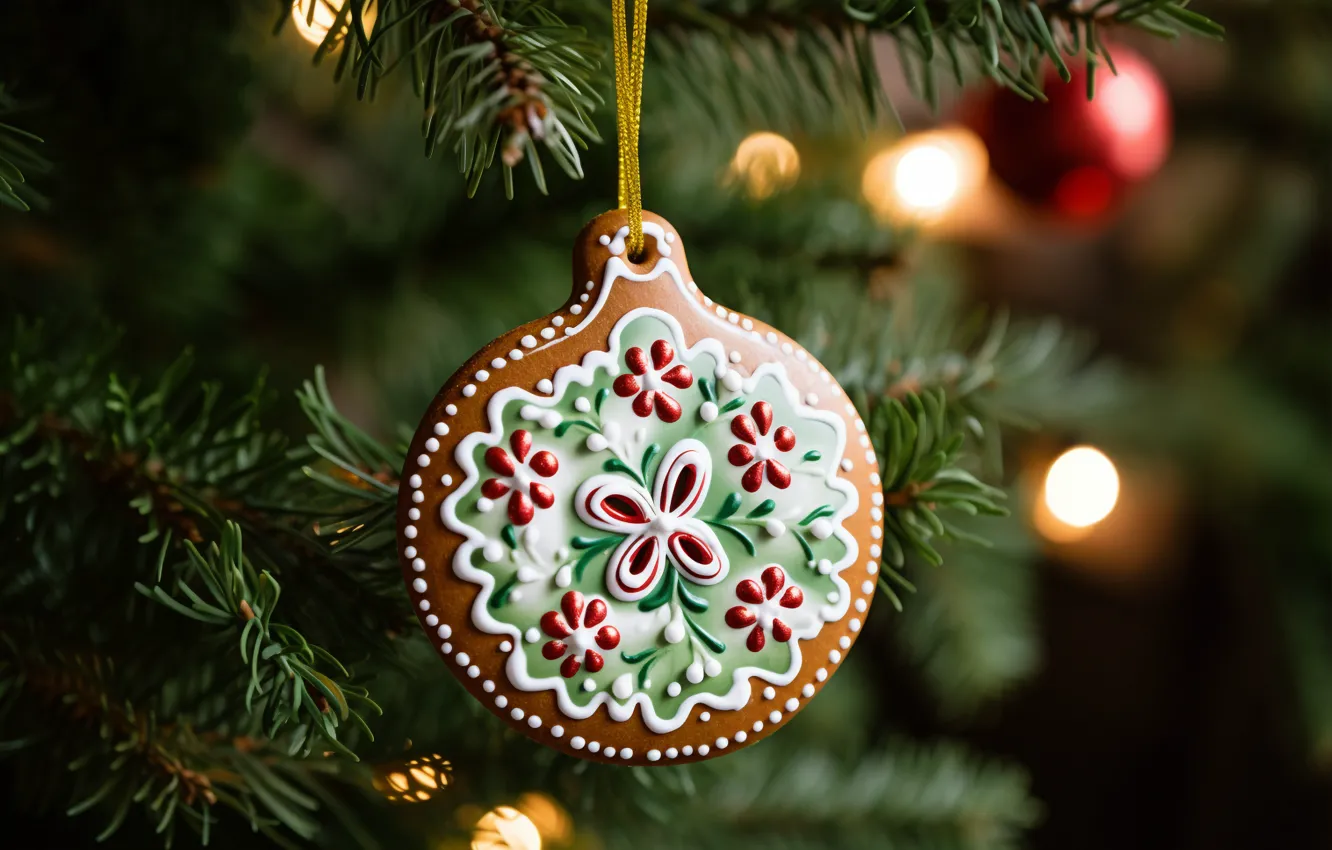 Фото обои украшения, шары, елка, Новый Год, Рождество, new year, happy, Christmas