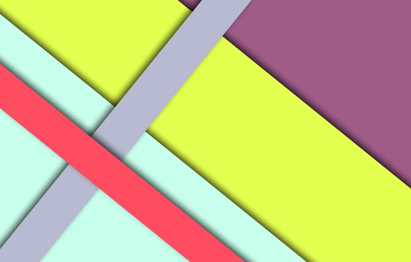 Фото обои линии, желтый, розовый, геометрия, салатовый, design, color, material