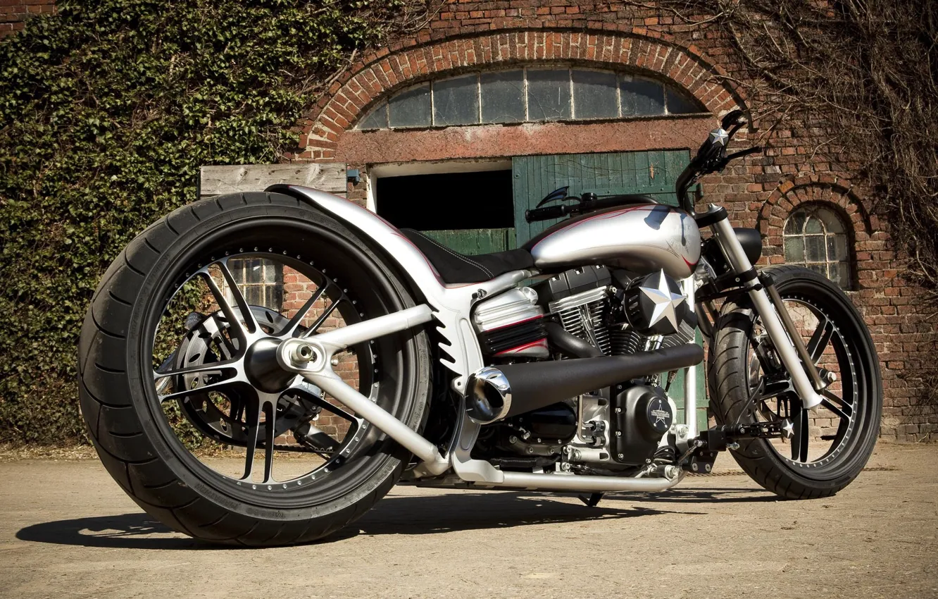 Фото обои Harley Davidson, Harley-Davidson, Custom, Softail, Thunderbike, Radical Rocker, By Thunderbike