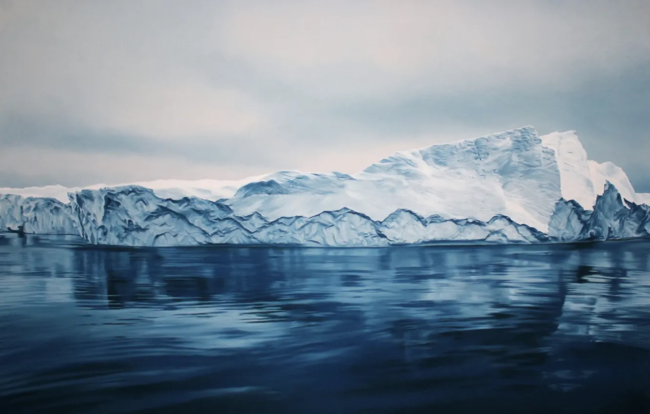 Фото обои холод, море, вода, снег, лёд, айсберг, льдина, zaria forman