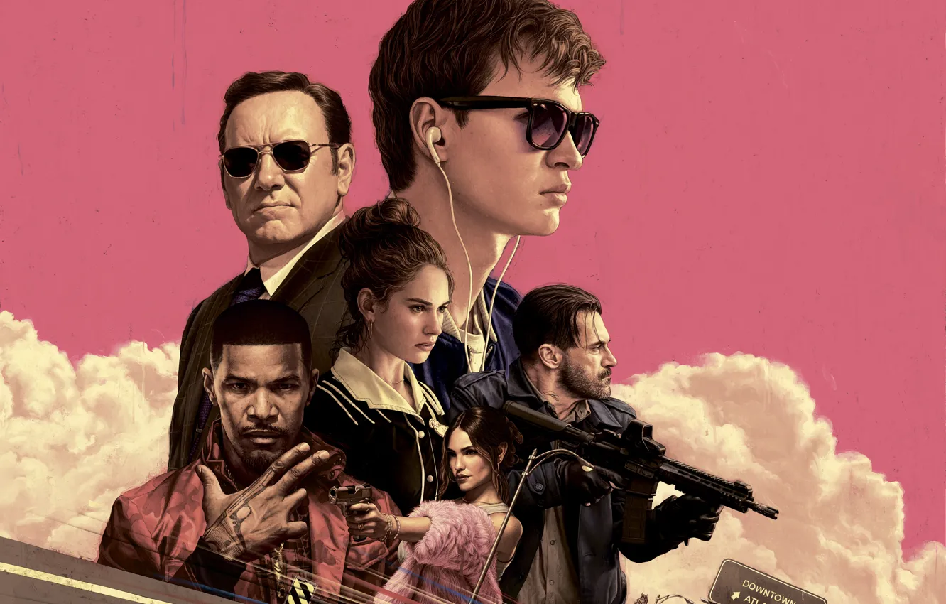 Фото обои Фильм, Movie, Baby Driver