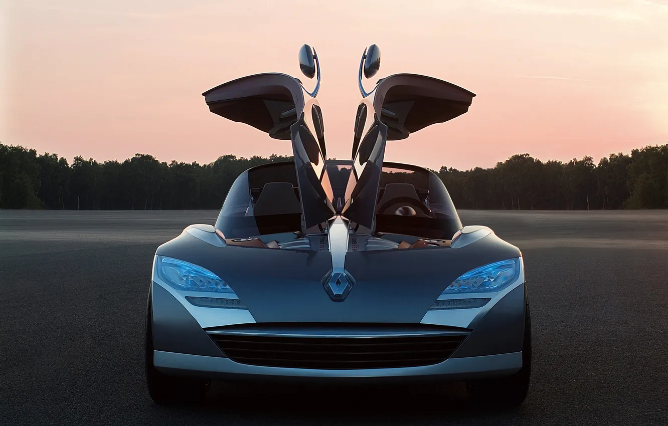 Фото обои Concept, 2006, Renault, концепт-кар, единственный экземпляр, the only instance, Renault Nepta Concept, Nepta