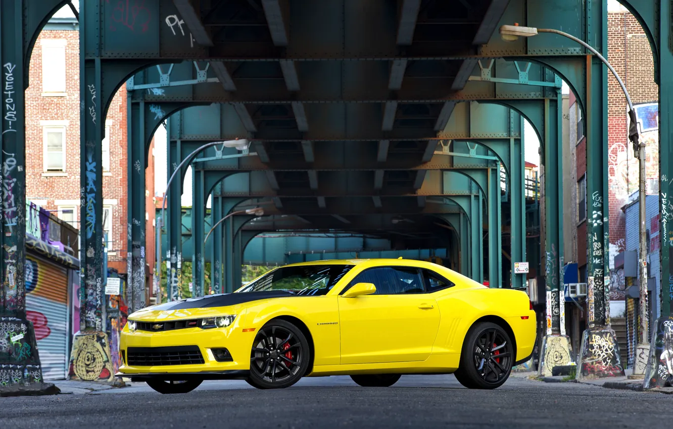 Фото обои Chevrolet, Camaro, 1LE, 2014