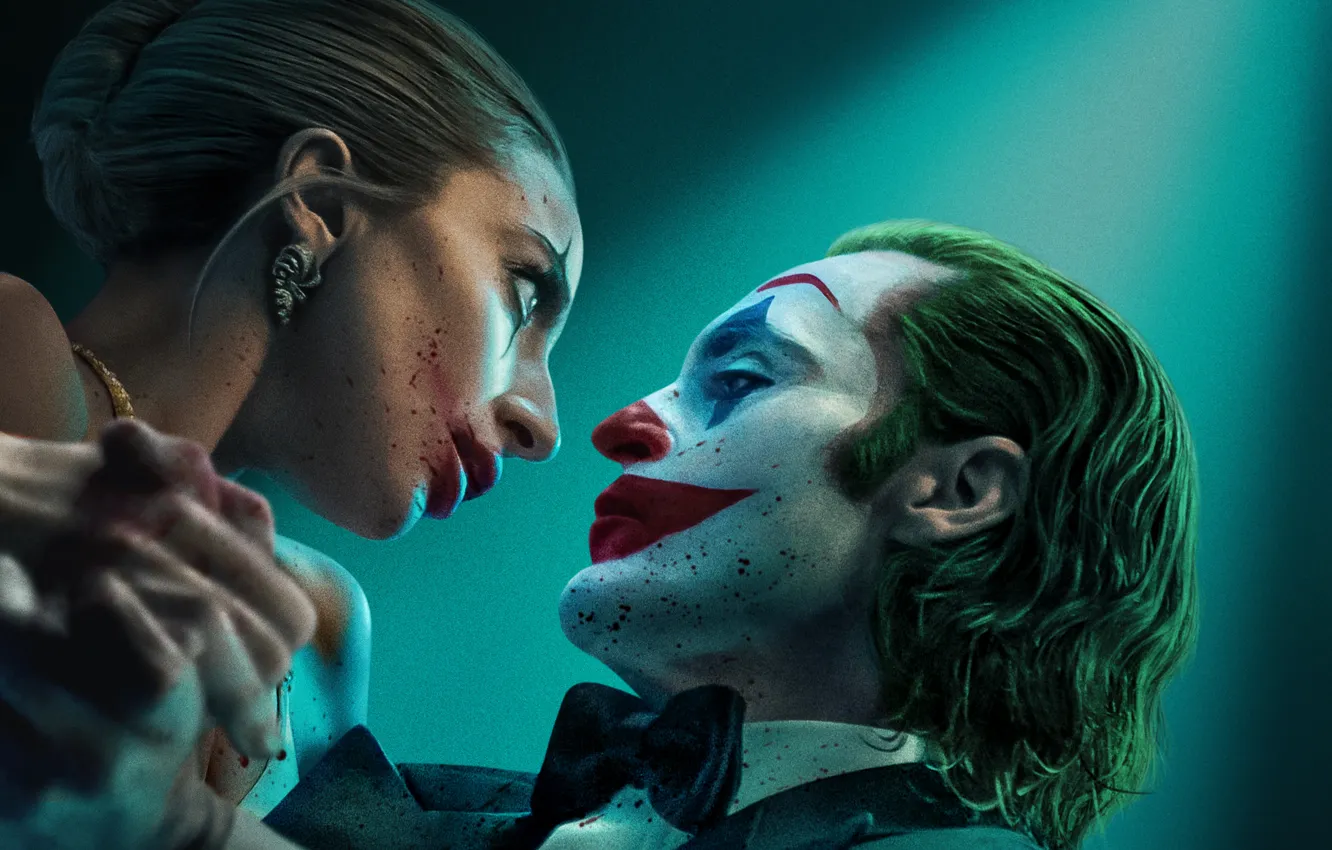 Фото обои Movies, Lady Gaga, Joaquin Phoenix, 2024 Movies, Joker: Folie à Deux