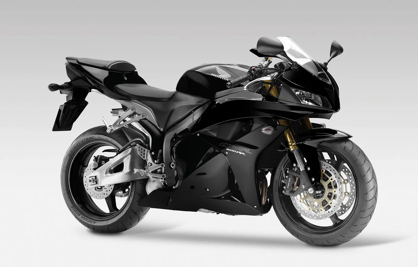 Фото обои Honda, black, CBR600