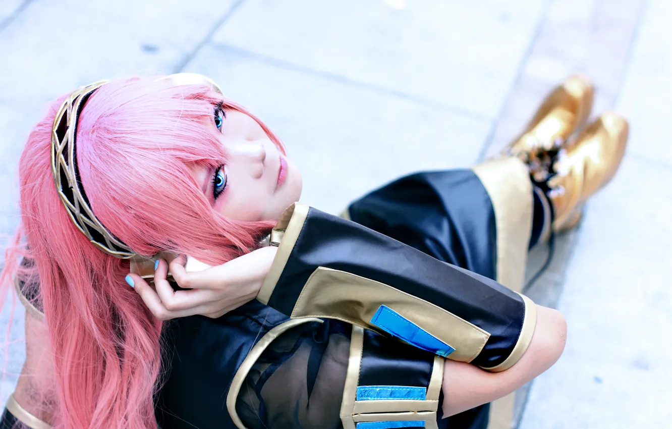 Косплей волосы. Luka Megurine Windows 10. Megurine Luka Cosplay. Косплей девушки. Косплей аниме.