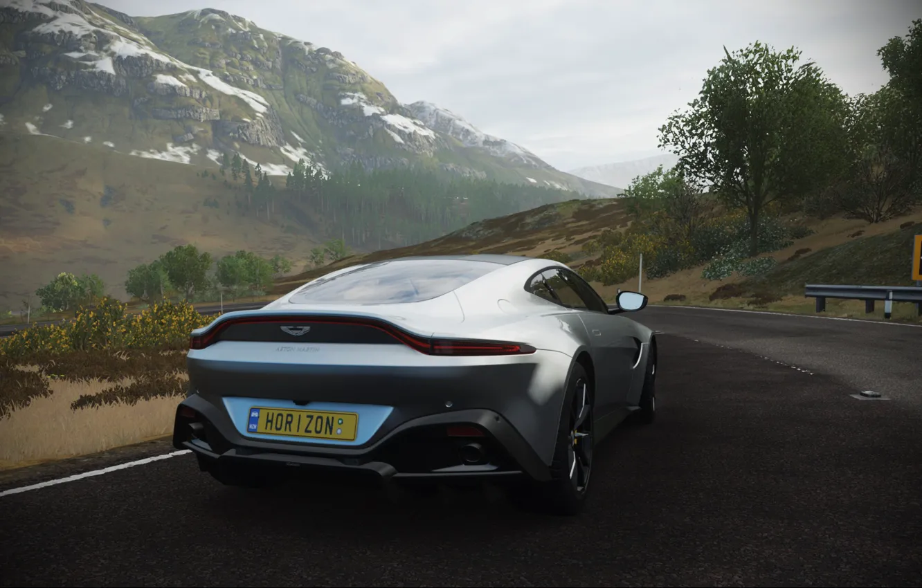 Фото обои Aston Martin, Road, Forza Horizon 4