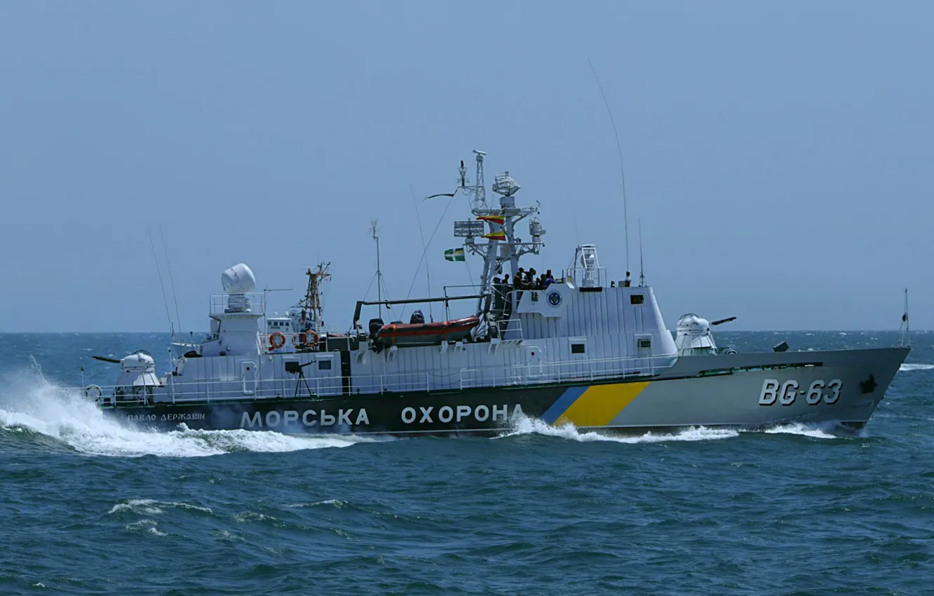 Фото обои корабль, патрульный, Павло Державін