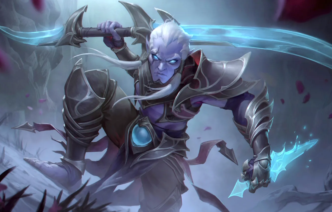 Фото обои Assassin, Dota 2, Phantom Assassin, Persona, Moba