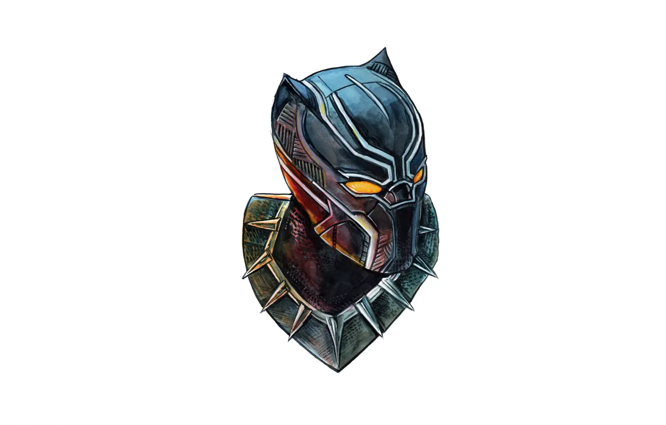 Фото обои супергерой, Marvel Comics, Black Panther, Чёрная Пантера