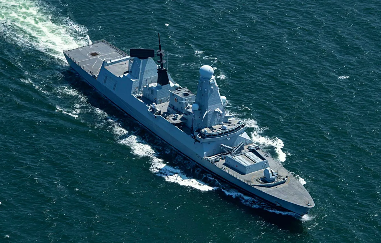 Фото обои эсминец, HMS Duncan, Королевский Флот