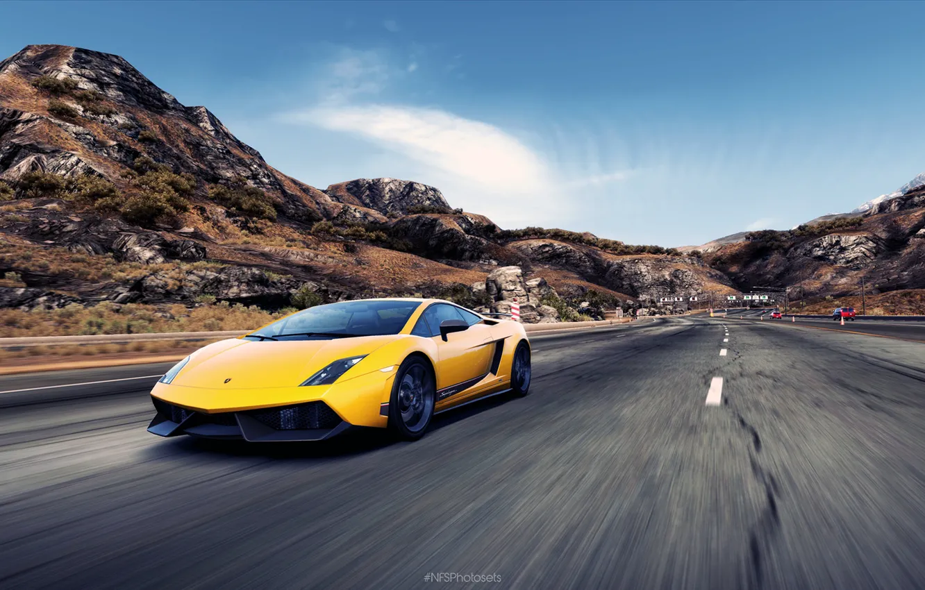 Фото обои Lamborghini, Gallardo, NFS, Hot Pursuit, Need For Speed, NFSPhotosets