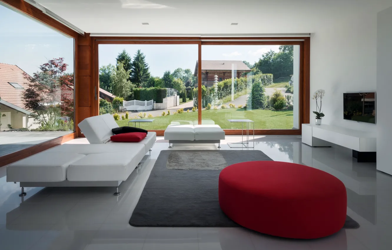 Фото обои дизайн, вилла, роскошь, гостиная, люкс, сстиль, Elle Maison, by Damilanostudio Architects