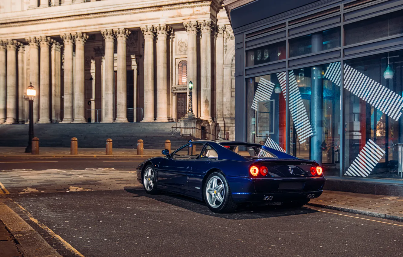 Фото обои Ferrari, F355, sports car, Ferrari F355 Berlinetta