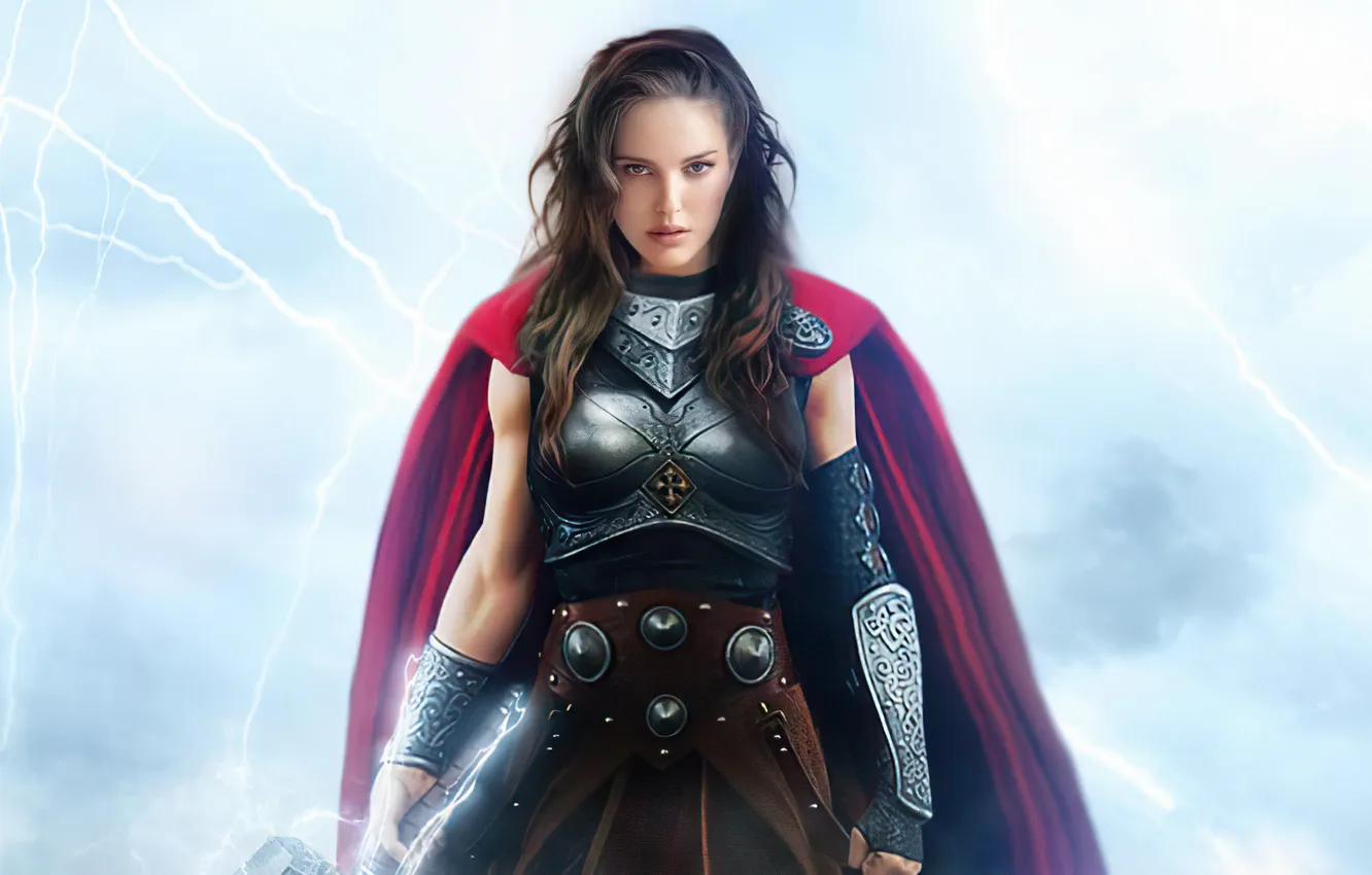 Фото обои girl, Natalie Portman, costume, actress