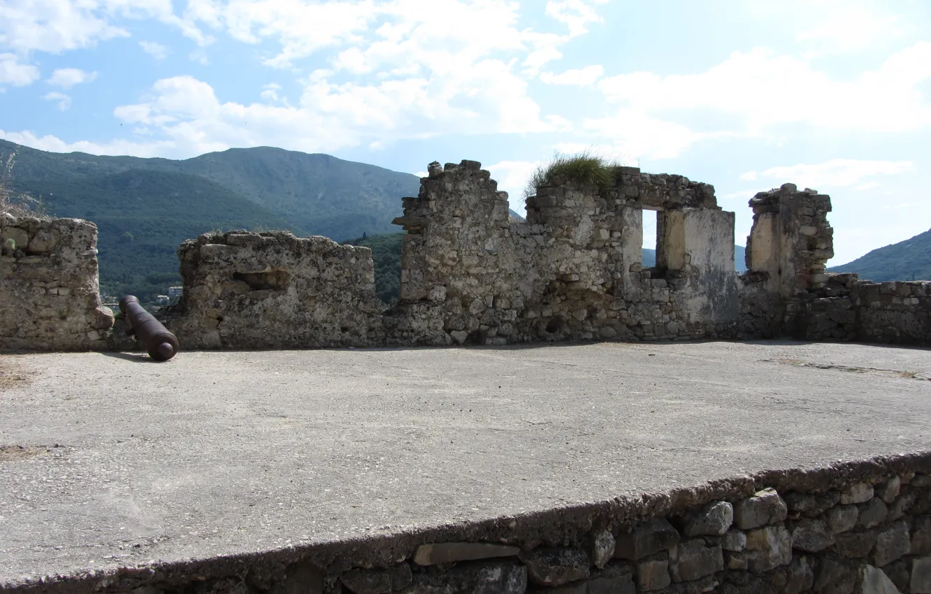Фото обои Greece, Epirus, Parga, Venetian Castle