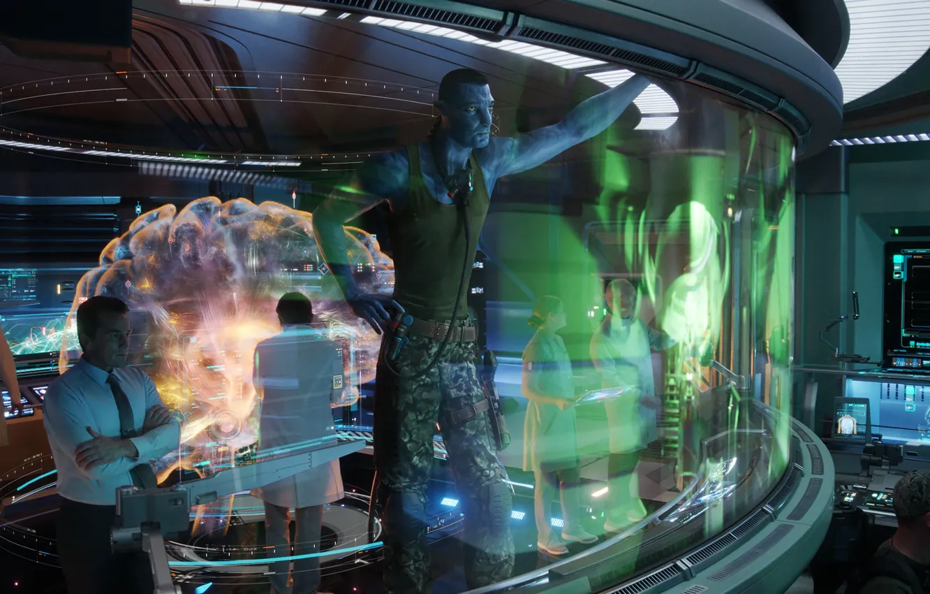 Фото обои Avatar, Stephen Lang, Avatar: The Way of Water, Quaritch
