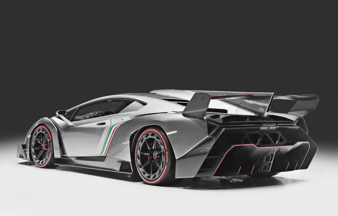 Фото обои машина, Lamborghini, суперкар, красивый, эксклюзив, гиперкар, 2013, Veneno