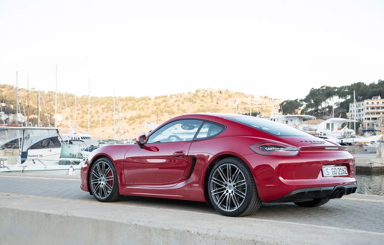 Фото обои Porsche, Cayman, GTS