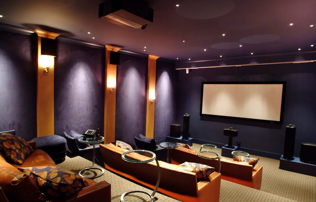Фото обои home, teatr, interior., sinema