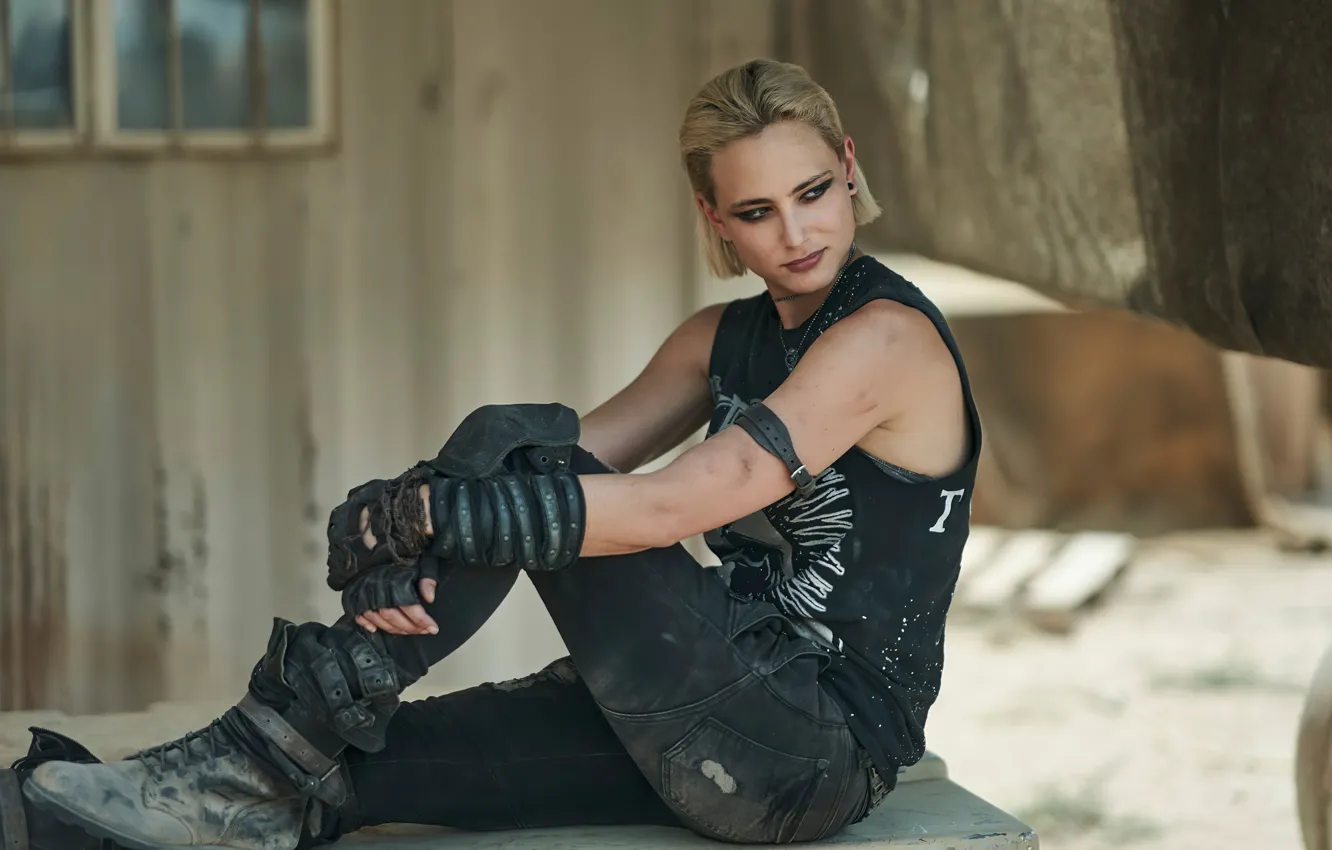 Фото обои макияж, фигура, Лили, Nora Arnezeder, Нора Арнезедер, Армия мертвецов, Army of the Dead