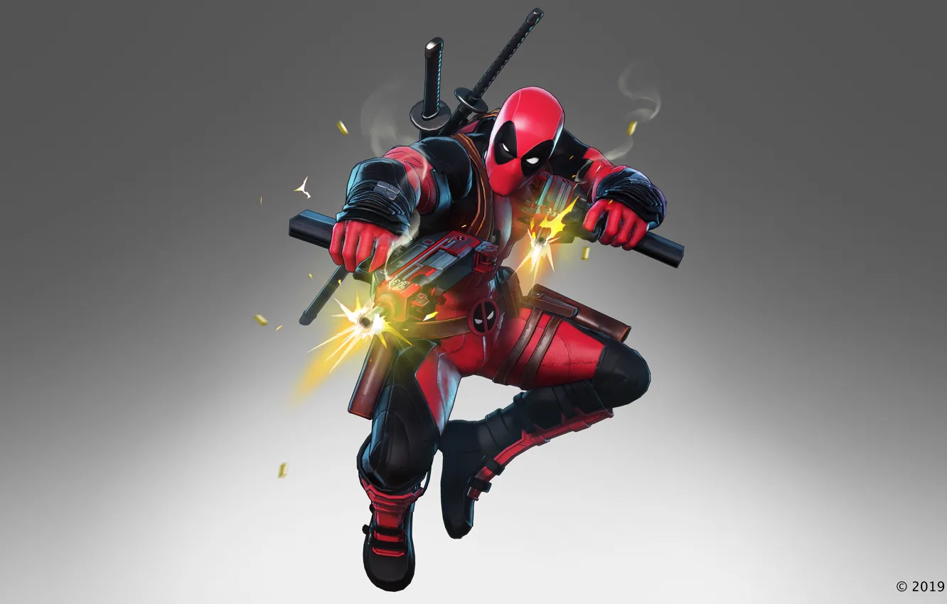 Фото обои Deadpool, Marvel, Wade Wilson, the black order, marvel ultimate alliance 3