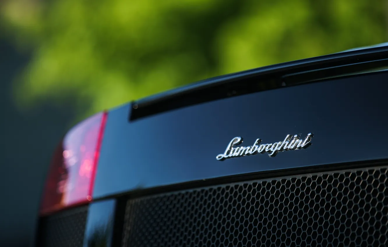 Фото обои Lamborghini, Gallardo, ламборгини, Lamborghini Gallardo, шильдик