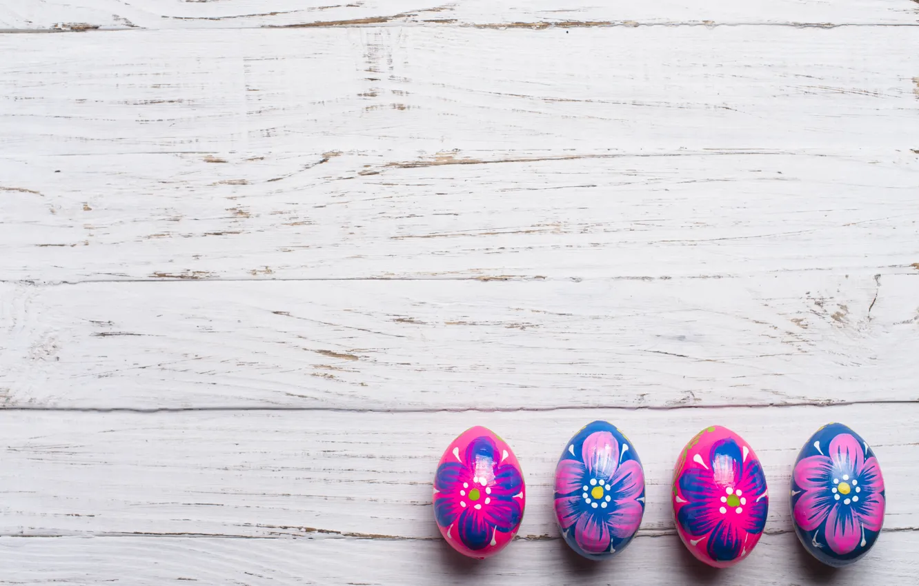 Фото обои фон, праздник, яйца, Пасха
