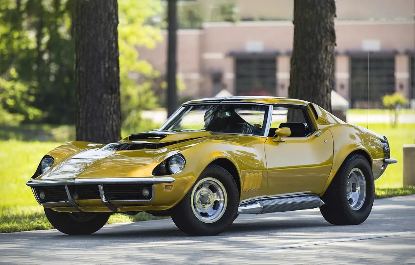 Фото обои Corvette, 1969, 454, Motion, Baldwin, Phase III