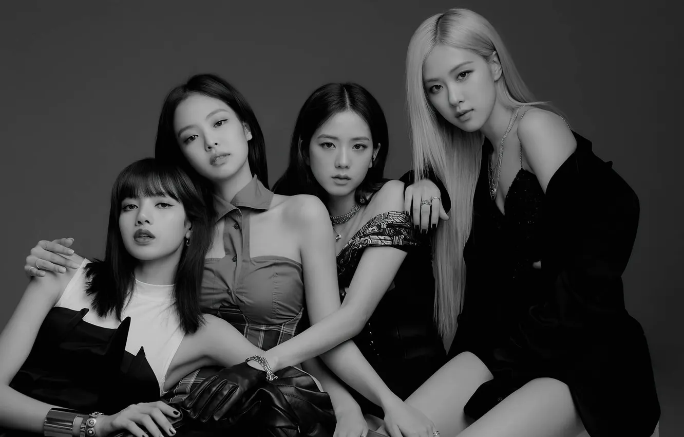 Фото обои rose, lisa, family, blackpink, jennie, jisoo