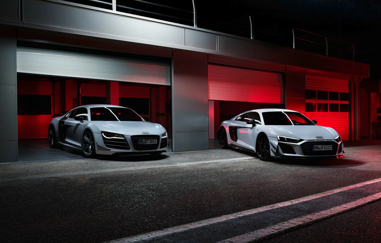 Фото обои Audi, supercars, R8, Audi R8 Coupe V10 GT RWD, Audi R8 GT Coupe