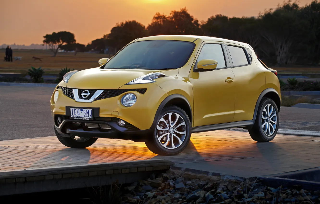 Фото обои Nissan, ниссан, джук, Juke, AU-spec, 2015, YF15