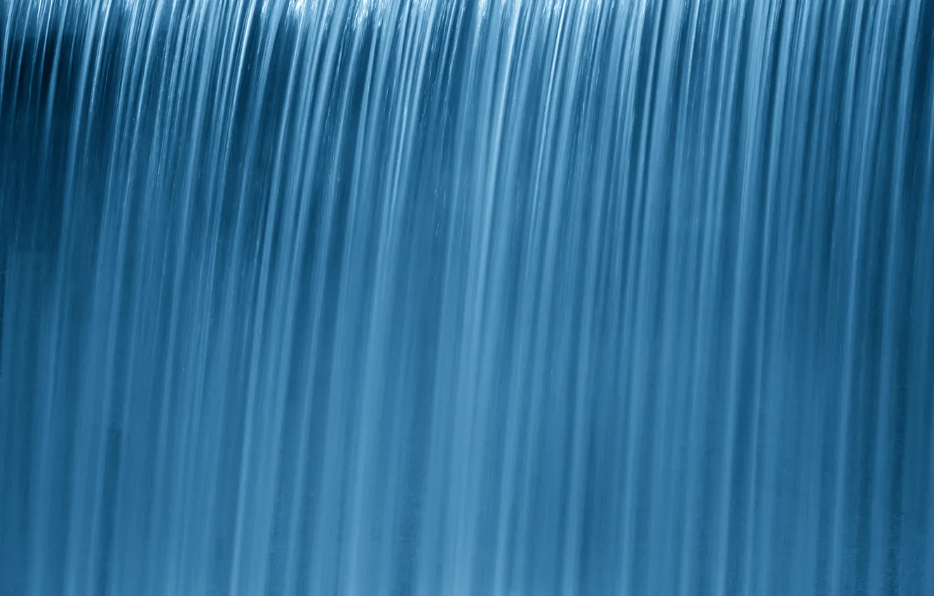 Фото обои вода, синева, струи