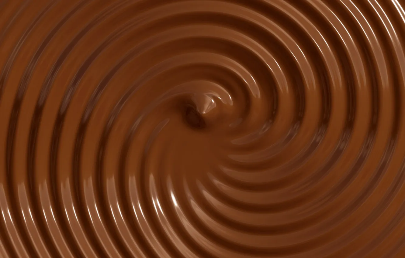 Фото обои круги, шоколад, текстура, коричневый фон, жидкий