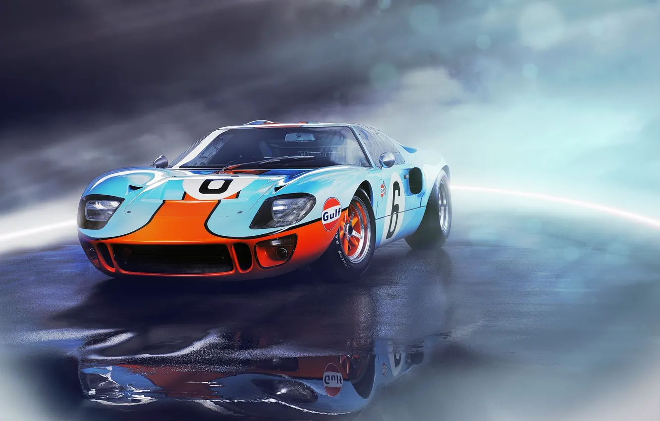 Фото обои Ford, front, GT40