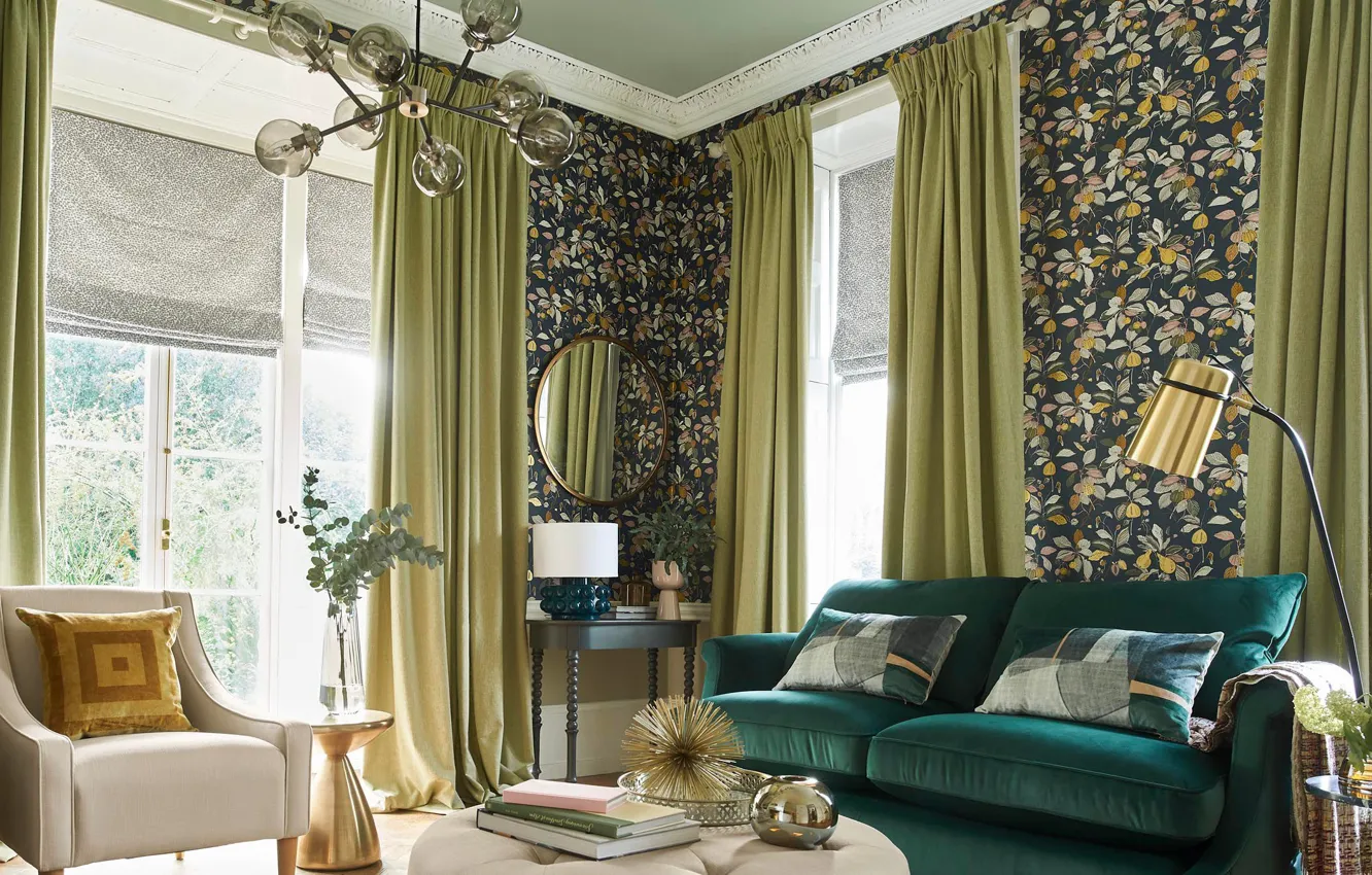 Фото обои дизайн, стиль, комната, интерьер, гостиная, by John Lewis & Partners, Light Home