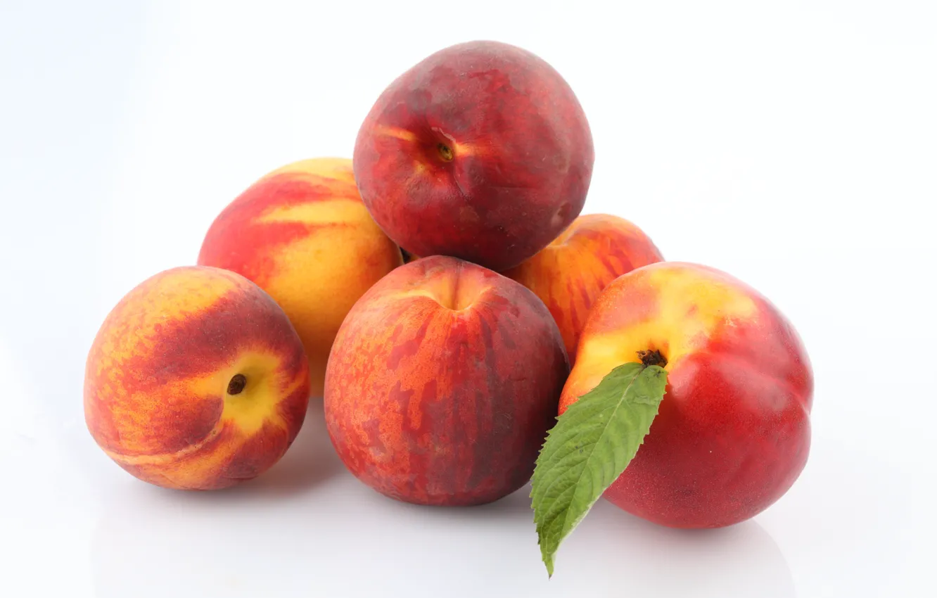 Фото обои фрукты, персики, лакомство