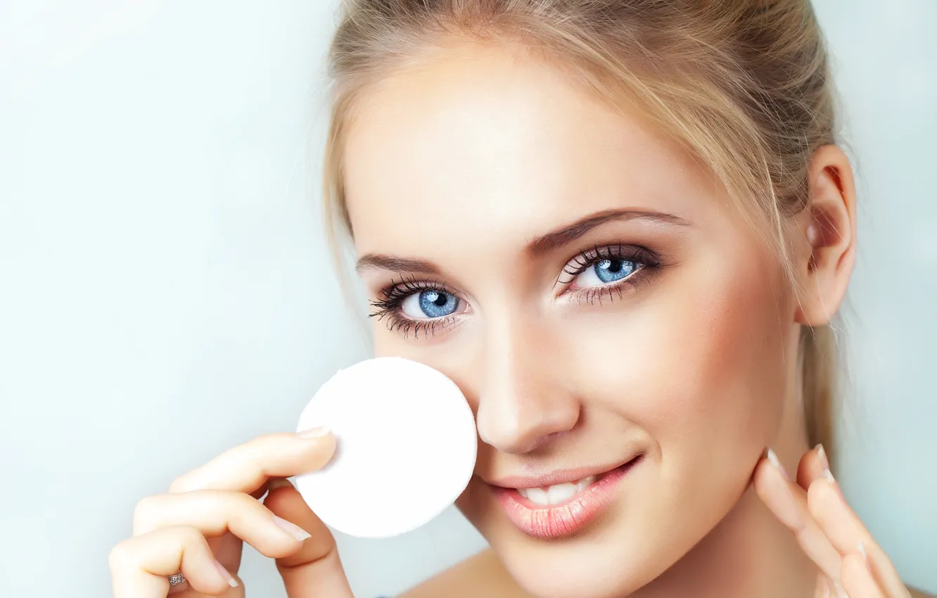 Фото обои eyes, blue eyes, skin, skin protection