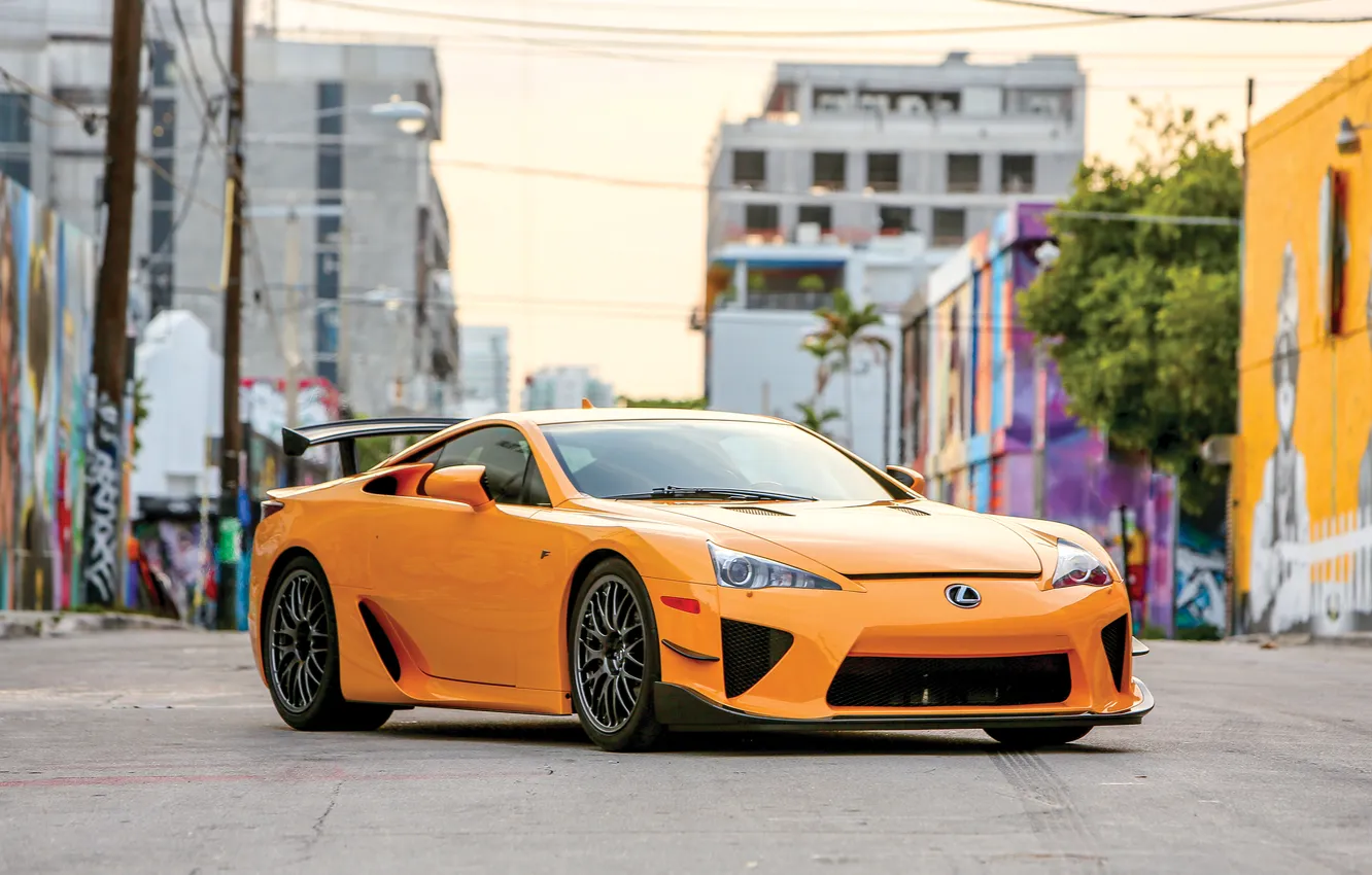 Фото обои Lexus, 2012, LFA, Lexus LFA Nürburgring Performance Package