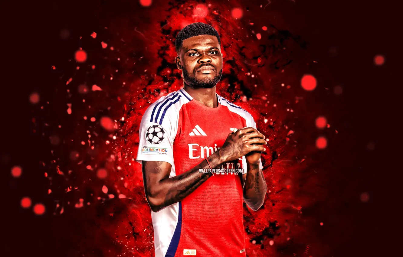 Фото обои Football, Arsenal, Soccer, Thomas, Ghana, Gunners, Partey, Thomas Partey