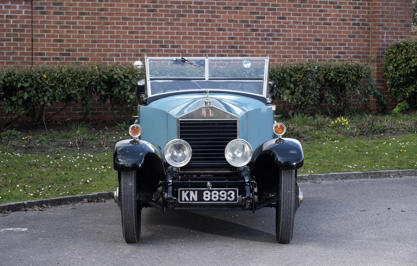 Фото обои Rolls-Royce, ретро автомобили, Drophead Coupe, 1923, единственный экземпляр, by James Young, James Young, 20 HP …