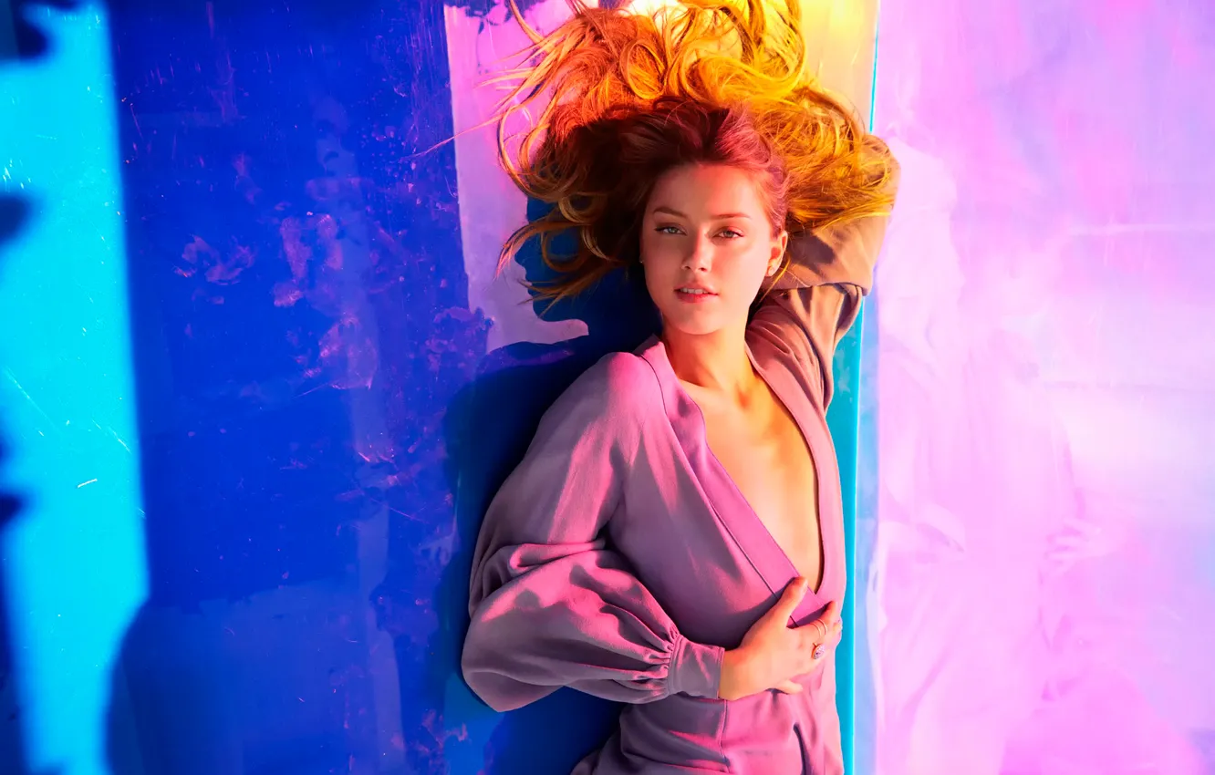Фото обои фотосессия, Amber Heard, Эмбер Хёрд, Aleim