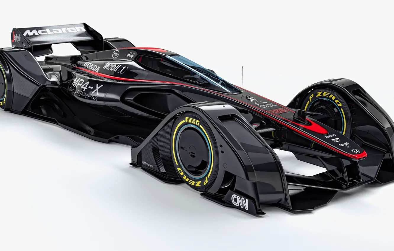 Фото обои Concept, McLaren, Honda, Formula1, MP4-X