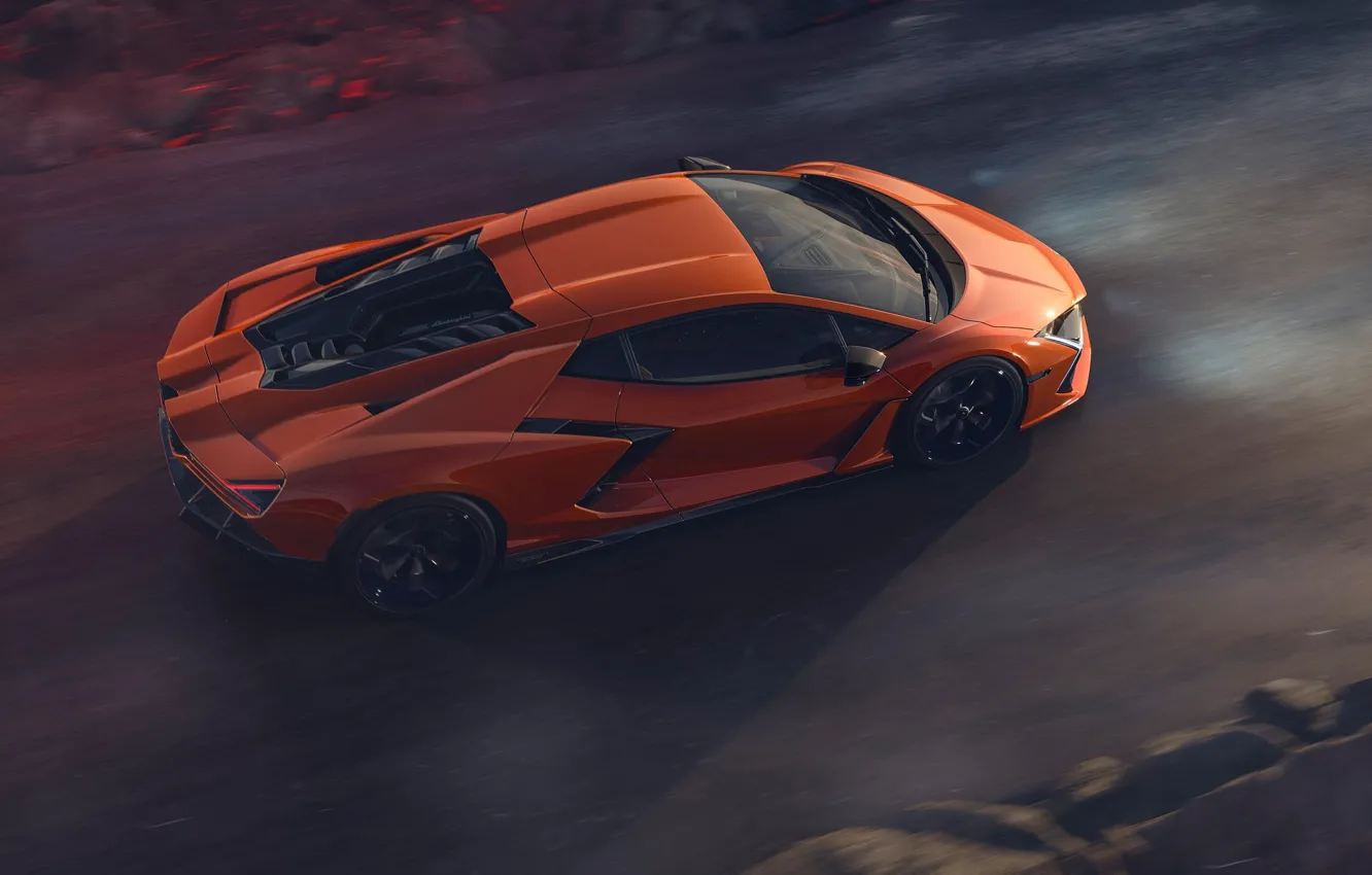 Фото обои Lamborghini, Hypercar, Revuelto