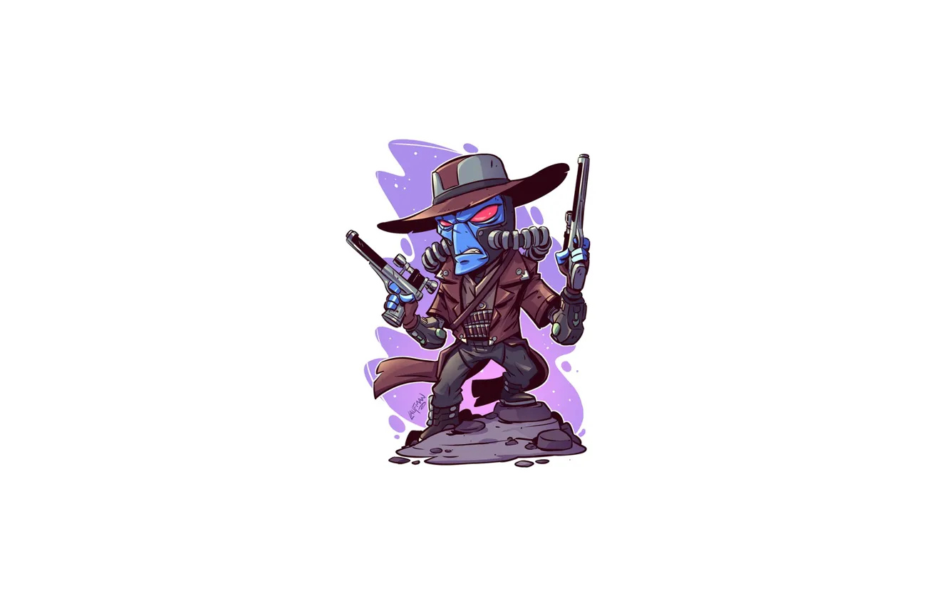 Фото обои Star wars, Derek Laufman, Cad Bane